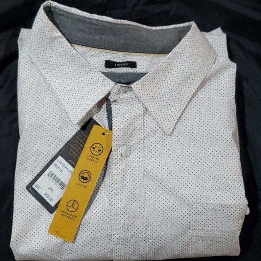 LEE Button-up Polka-dotl shirt 2XL